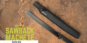 TRUE Sawback 17" Machete